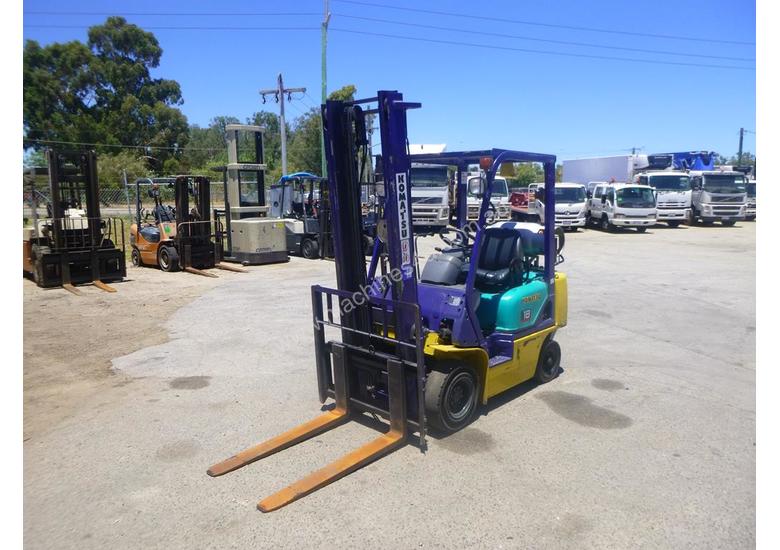 caption 2015 Komatsu FG18T-16 1.8 Tonne LPG Forklift (GA1262)