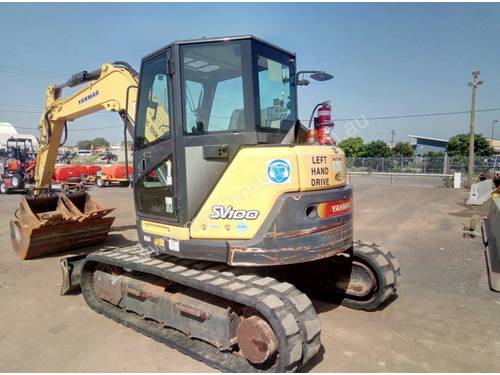 Used 2015 Yanmar SV100 10 Tonne Excavator for sale, 3007.00, Pinkenba QLD