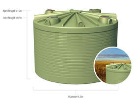 NEW WEST COAST POLY 38,000 LITRE RAIN WATER HARVESTING TANK/ FREE DELIVERY/ WA ONLY - picture1' - Click to enlarge