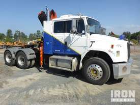 1996 Freightliner FL106 6x4 Prime Mover w/Crane - picture0' - Click to enlarge