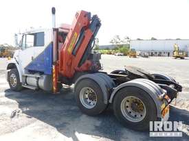 1996 Freightliner FL106 6x4 Prime Mover w/Crane - picture2' - Click to enlarge