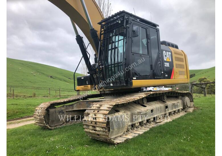 caption CATERPILLAR 329EL Track Excavators