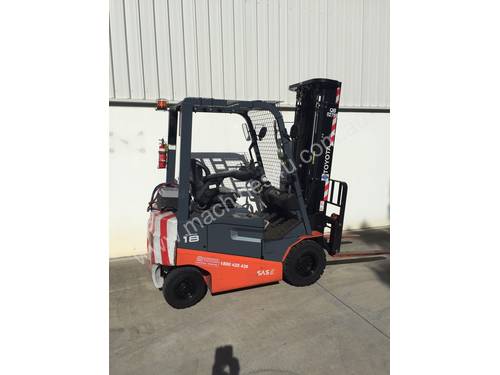 Toyota 1.8 Ton Electric Forklift in good condition