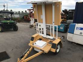 Vented Engineering Speed Check  Sign Trailer - picture1' - Click to enlarge
