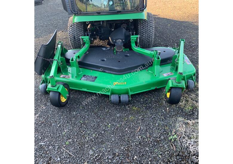 caption John Deere 1445 Out Front Mower
