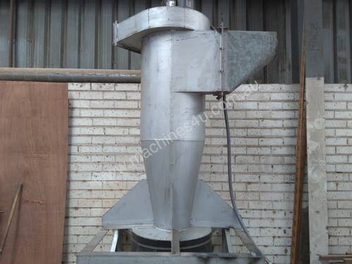 Industrial cyclone extractor heavy duty steel construction