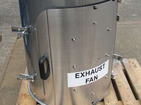 WAMFLO Stainless Steel Exhaust Fan Dust Collector - picture2' - Click to enlarge