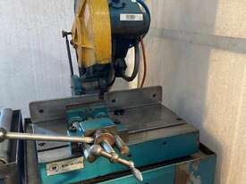 Brobo Waldown S300C Cold Saw on bench with infeed  rollers - picture1' - Click to enlarge