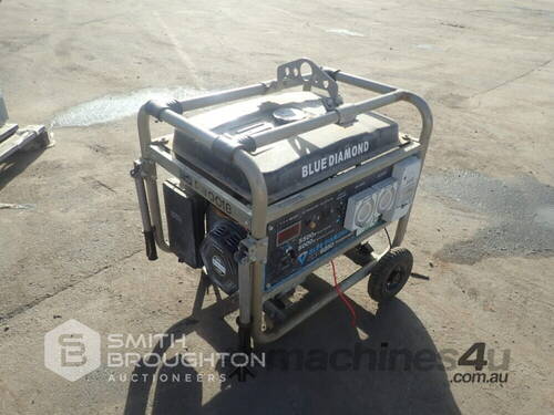 BLUE DIAMOND BPD6250 PETROL GENERATOR