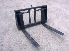 Fork attachment to suit tractor loaders - picture0' - Click to enlarge