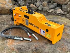 *BRAND NEW* 1 - 1.5 TONNE | HEAVY DUTY HYDRAULIC ROCK BREAKER INC. 2 CHISELS + SERVICING KIT - picture0' - Click to enlarge
