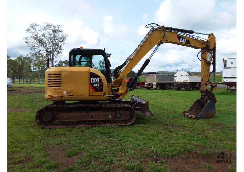 caption 8 ton excavator