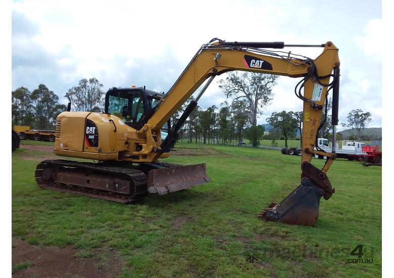 caption 8 ton excavator