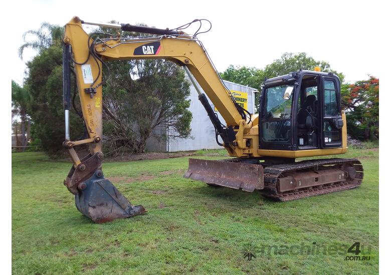caption 8 ton excavator