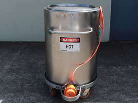 Electrically Heated Stainless Steel Jacketed Tank. - picture4' - Click to enlarge