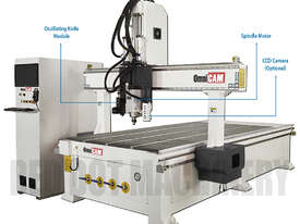 OmniCAM PRO CX8 (1300x2500mm) 2-in-1 Industrial Computerised CNC Router w/Oscillating Knife Module - picture0' - Click to enlarge