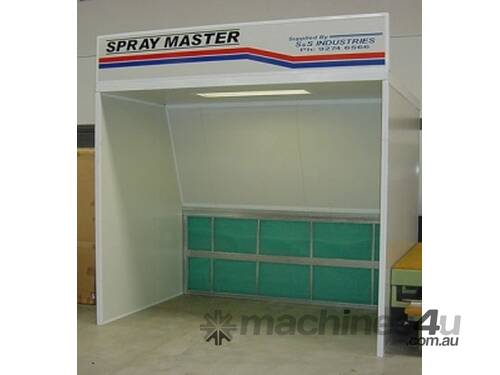 The 'SPRAYMASTER' Open Front Spray Booth