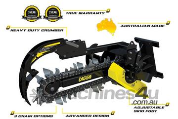 DIGGA BIGFOOT TRENCHER 900DIG, 150 COMBO