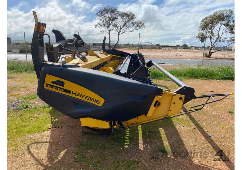 caption NEW HOLLAND Haybine HS16 with Miller Nitro Mount by Moose Engineering