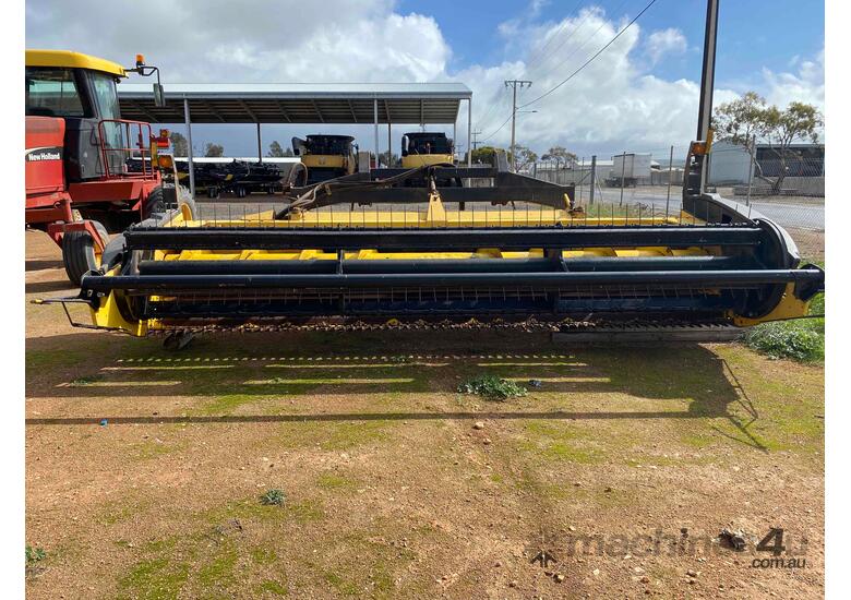 caption NEW HOLLAND Haybine HS16 with Miller Nitro Mount by Moose Engineering