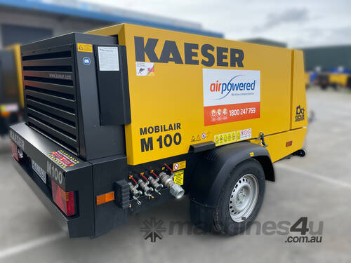 caption Brand New Kaeser M100, 375cfm Diesel Air Compressor