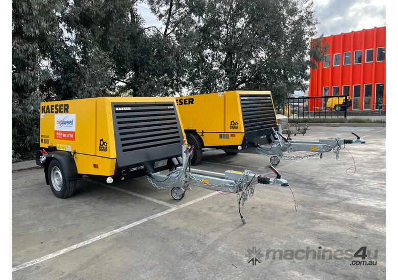 caption Brand New Kaeser M100, 375cfm Diesel Air Compressor