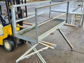 GALVANISED ELEVATED WORK PLATORM - picture1' - Click to enlarge
