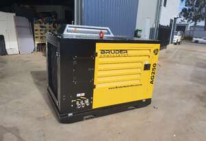 AG250 - 250cfm Rotary Screw Compressor: Diesel Driven, Mounted on a Transport Skid