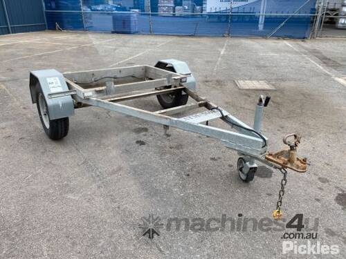 2008 Homemade Single Axle Trailer Chassis