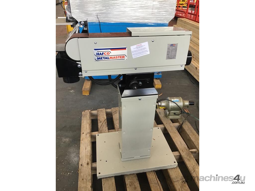 Used 2014 fACO Hafco Belt Sander Model L 100 240 Volt Belt Size