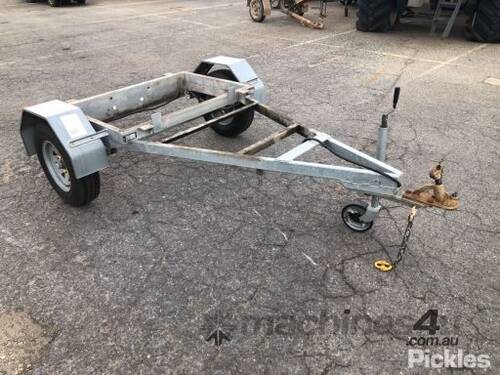 2008 Homemade Single Axle Trailer Chassis