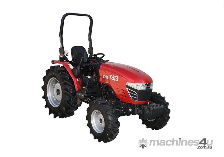 caption TYM T613 12/12 4WD ROPS AND 4-IN-1 LOADER PACKAGE
