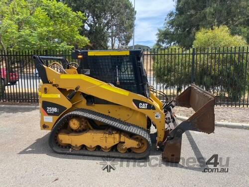 Caterpillar 259B Posi Track Skid Steer + 4-in-1 Bucket!