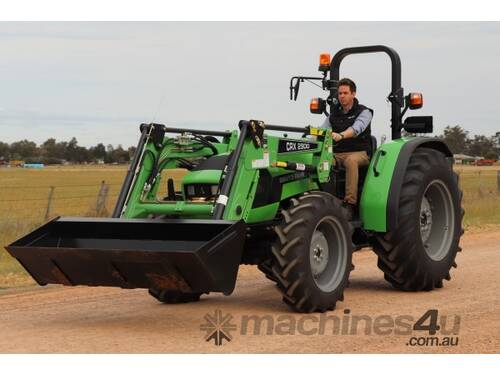 DEUTZ FAHR Agrolux 410 ROPS with LOADER COMBO (CRX2900) 