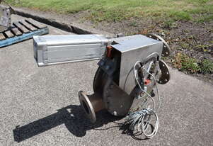 100mm 4'' Stainless Steel Diverter Valve with Sensors - Buhler-Miag