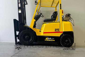 Hyster 2.5 tonne forklift 6.5mtr lift