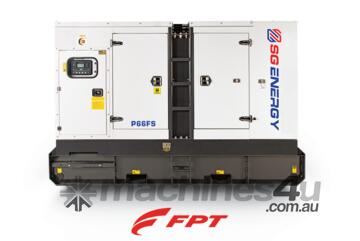 SG ENERGY FPT 66 kVA Rental Specification Three Phase Generator