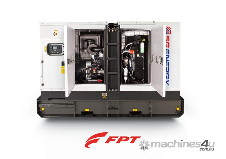 caption SG ENERGY – FPT 66 kVA Rental Specification Three Phase Generator