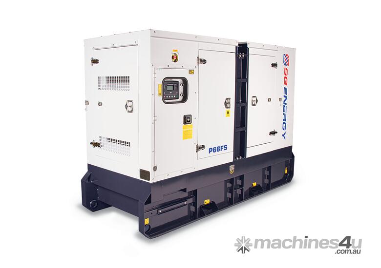caption SG ENERGY – FPT 66 kVA Rental Specification Three Phase Generator