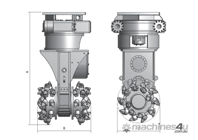 caption ERKAT ERC Drum Cutters