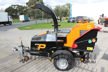   2021 model FORST ST6P - Trailer Mounted 6-inch Wood Chipper
