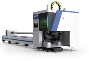 Tube laser cutting machine 240mm x 8000mm with 3KW Raycus CE