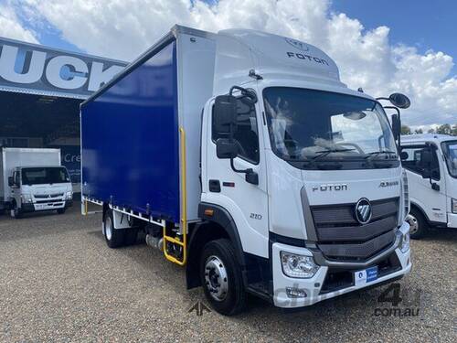 2023 Foton Auman White Curtain Sider 4.5l 4x2