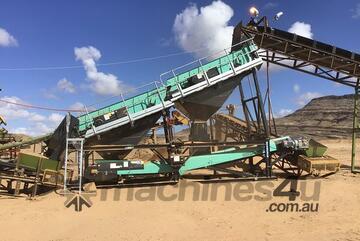 Double Deck Vibrating Screen | Wet or Dry | 300tph | 24' x 5' |