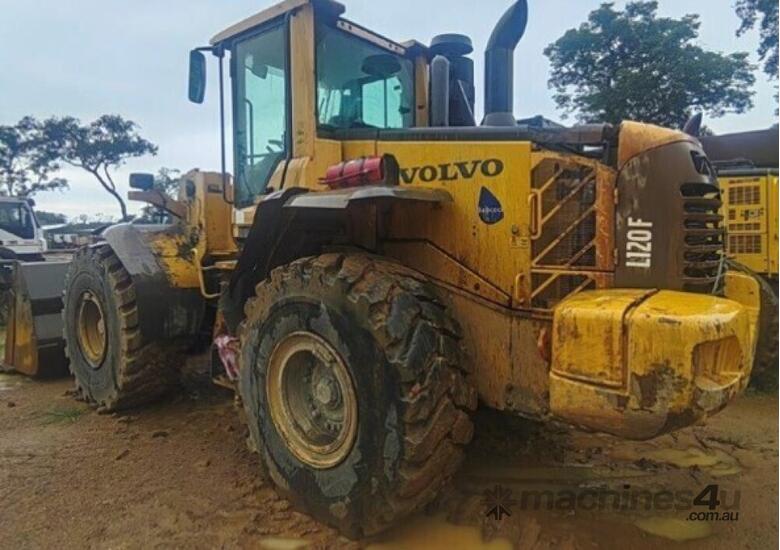 caption 2012 Volvo L120F Wheeled Loader