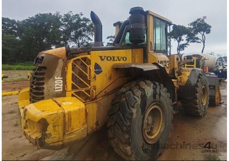 caption 2012 Volvo L120F Wheeled Loader