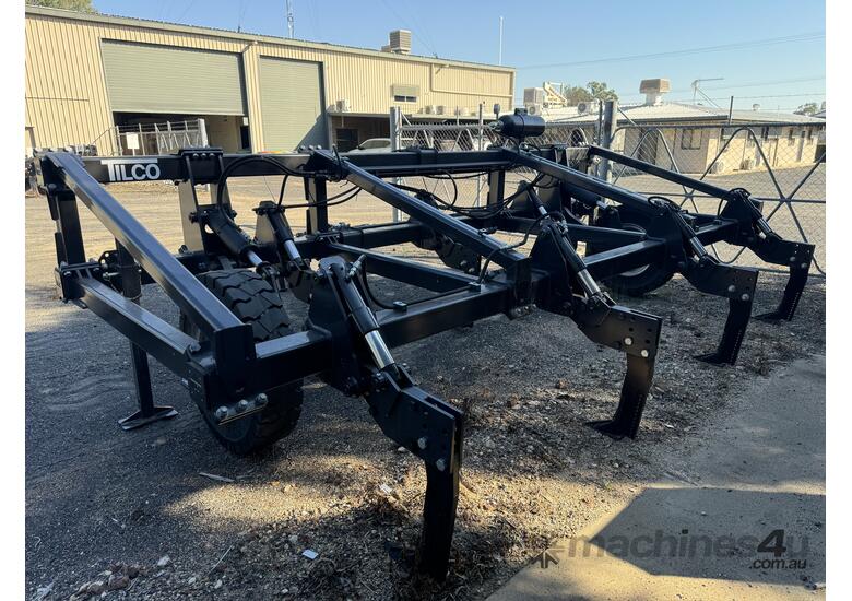 caption Tilco HYDRAMAX Deep Ripper: Arguably the Most Effective Hydraulic Breakaway Shank System Available!