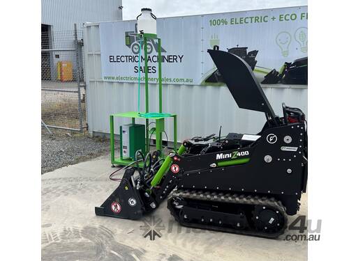 caption *Authorised Australian Distributor* Mini Z400 Electric Loader - Powerful, Reliable, Profitable! - Hire