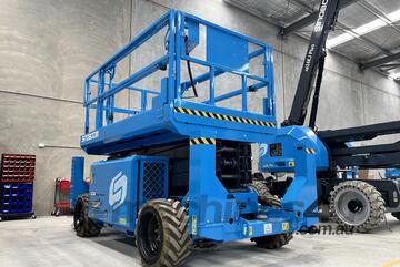 Sinoboom 10m Diesel Rough Terrain Scissor Lift 1018RD - Strong & Sturdy for Harsh Conditions