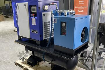   Screw Compressor + Inbuilt Dryer & 300L Tank